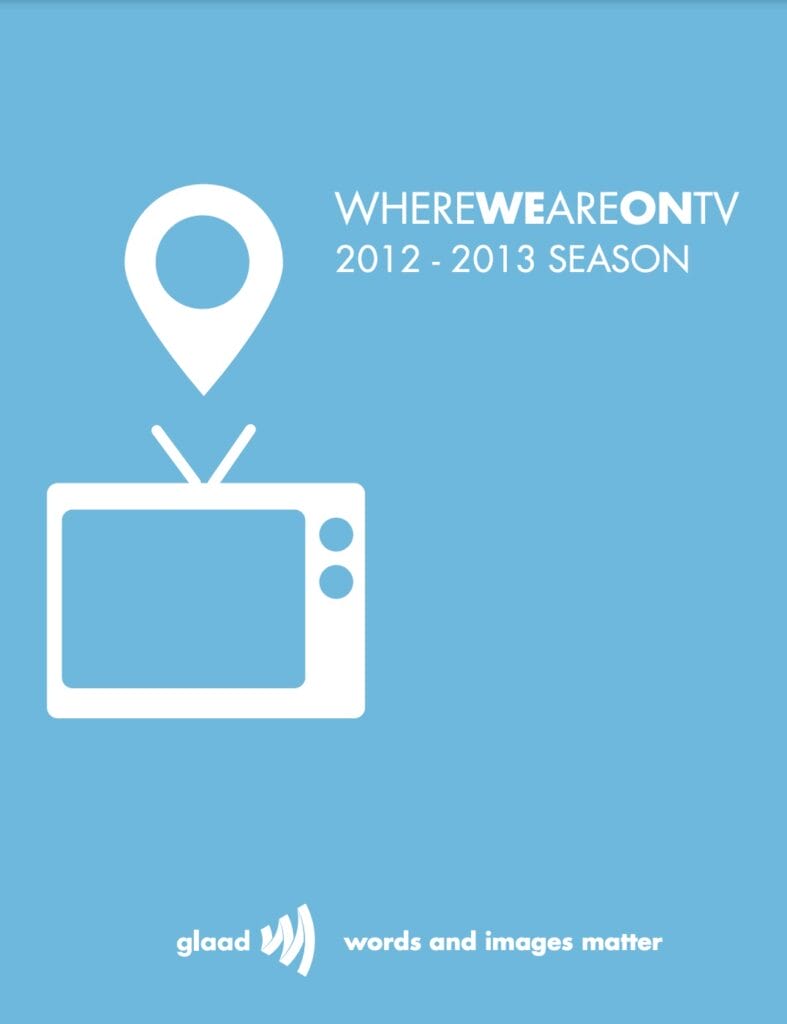 2012-13 Where We Are On TV